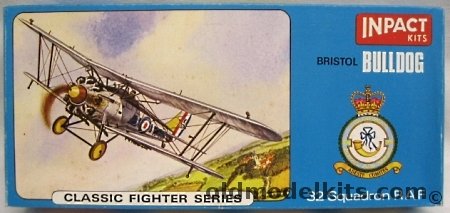 Inpact 1/48 Bristol Bulldog - 32nd Sqn RAF, P203 plastic model kit